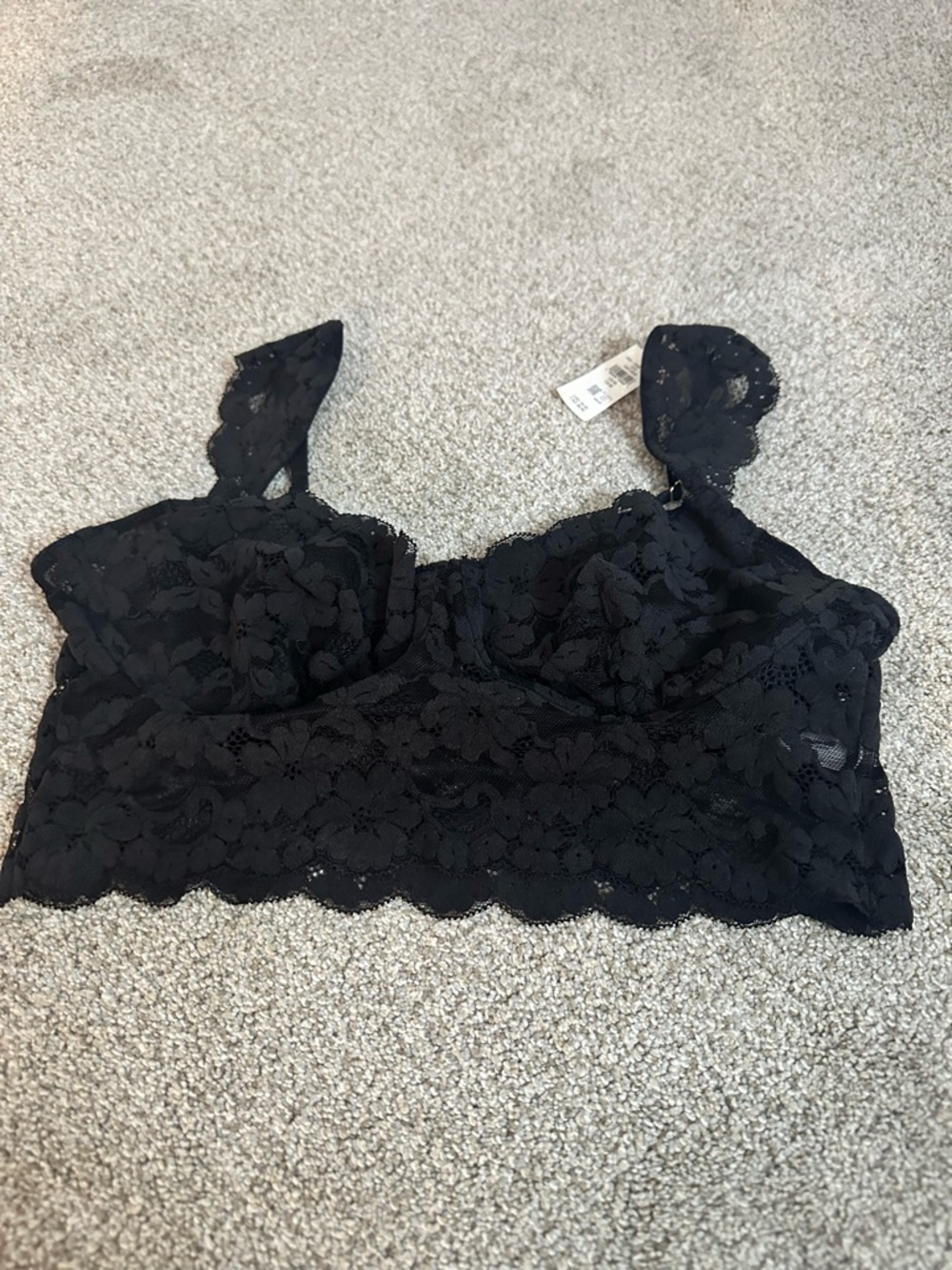 aerie Black Lace Bralette